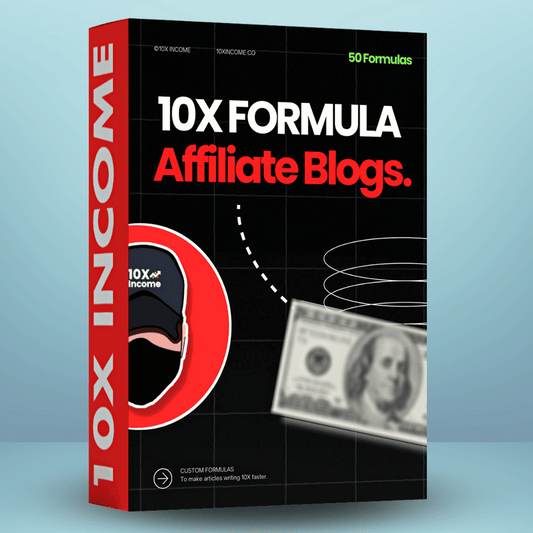 10X FORMULA - 50 AI-Powered Blog Writing Formulas